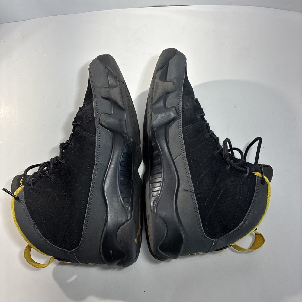 Nike Air Jordan 9 Retro Dark Charcoal Shoes Black Mens Size 9 CT8019-070 - Picture 11 of 11